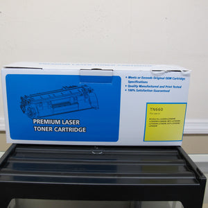 Premium Laser Toner Cartridge TN660 - New