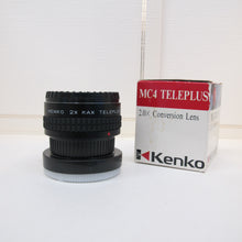 Load image into Gallery viewer, Kenko MC4 Tele Plus 2.0X Conversion Lens K-mount for Asahi &amp; Ricoh
