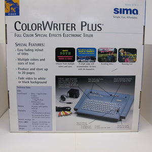 Sima Color Writer Plus SCW-2