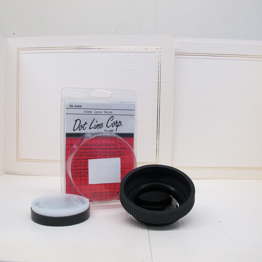 Dot Line 55mm Collapsible Lens Hood