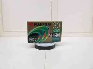 Fuji Film VHS C TC-30 tape New Sealed